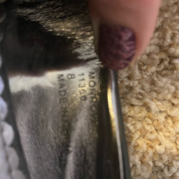 Rampage Morrow Black Heels Size 8 - Picture 5 of 5